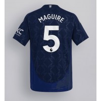 Dres Manchester United Harry Maguire #5 Gostujuci 2024-25 Kratak Rukav